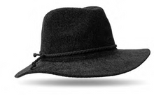 Black Foldable Panama Hat
